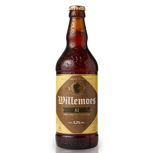 Willemoes Ale fra Bryggeriet Vestfyen. ﻿En fyldig, overgæret ale, med en behagelig maltet karakter og afstemthed mellem farin og lakrids.