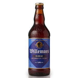 Willemoes Belgisk Ale fra Bryggeriet Vestfyen. ﻿En fyldig, aromatisk overgæret belgisk ale med en let og frisk krop, og et strejf af anis.