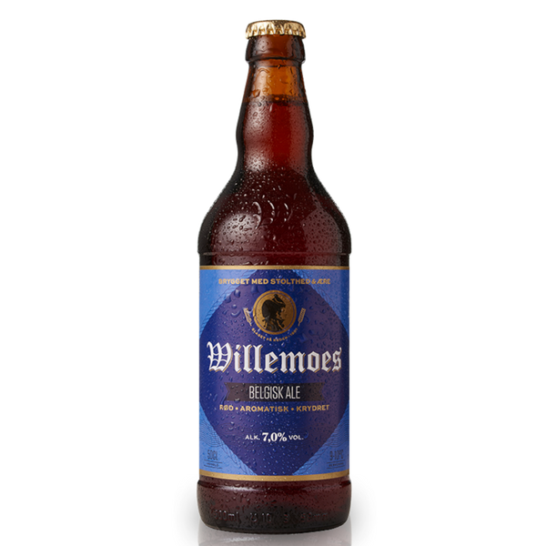 Willemoes Belgisk Ale fra Bryggeriet Vestfyen. ﻿En fyldig, aromatisk overgæret belgisk ale med en let og frisk krop, og et strejf af anis.
